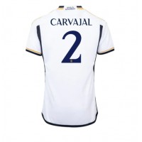 Real Madrid Daniel Carvajal #2 Domáci futbalový dres 2023-24 Krátky Rukáv